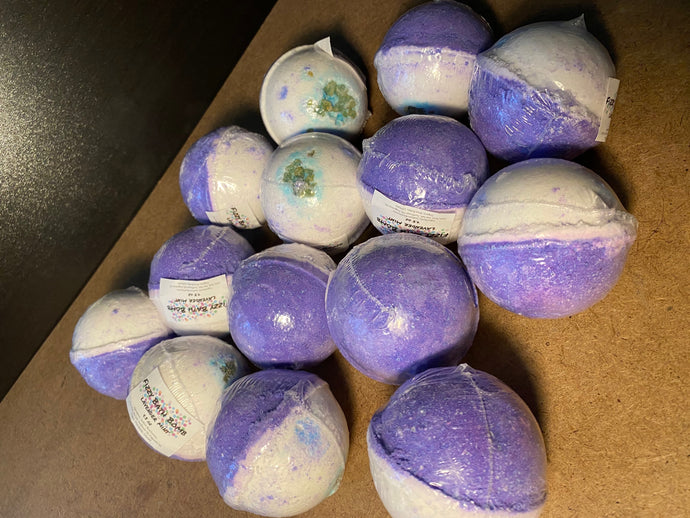 Lavender & Mint Bath Bombs