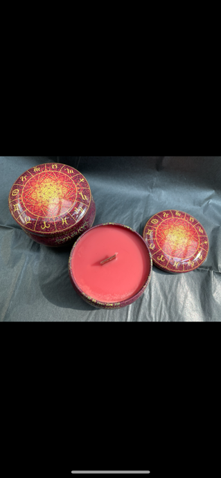 Melon and Mandarin Astrology Candles