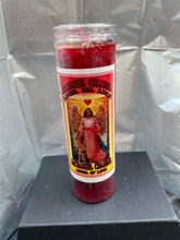 Load image into Gallery viewer, Arc Angel Chamuel Prayer Candle