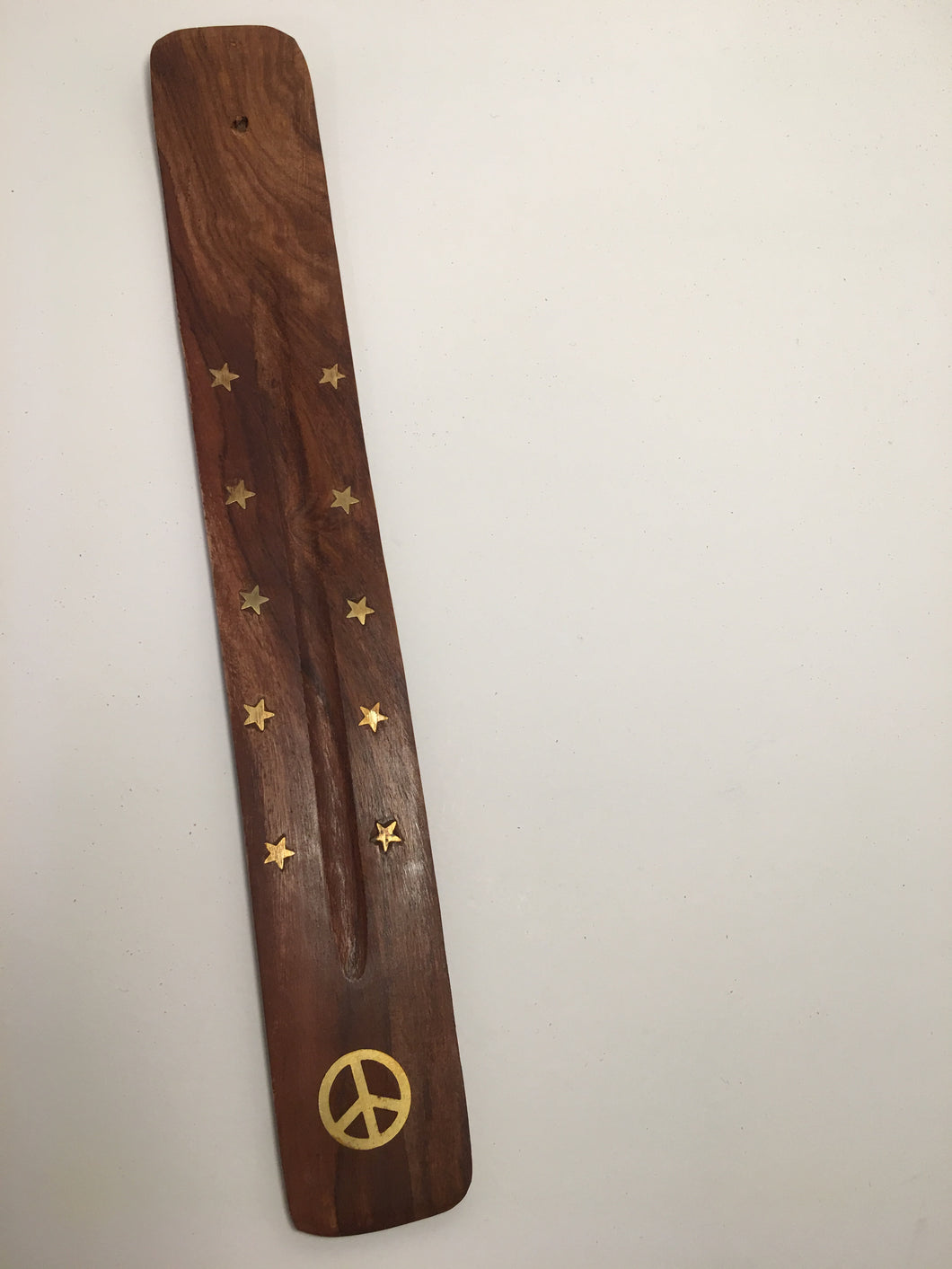 Peace -Wooden Incense Burner