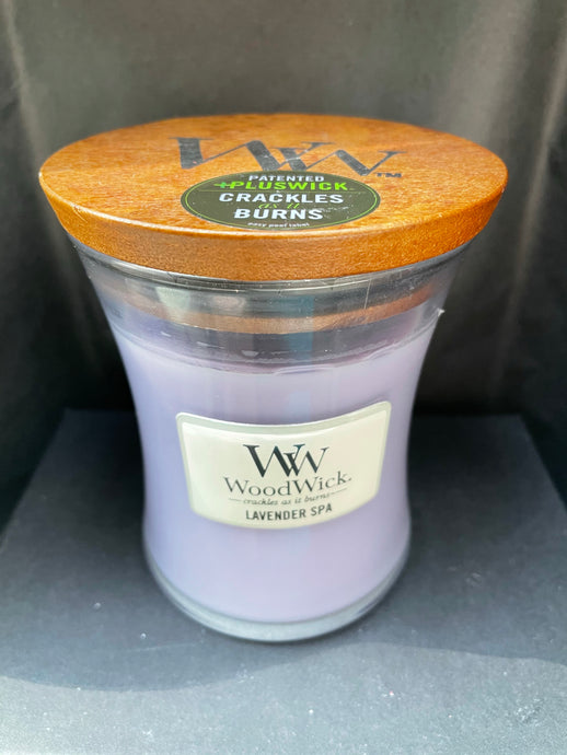 Lavender Spa Wood Wick Candle