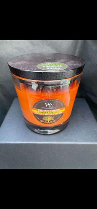 Spiced Vanilla Gingered Pumpkin Wood Wick Candles