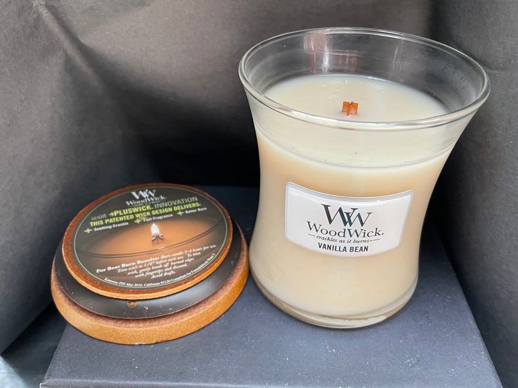 Vanilla Bean Wood Wick Candle