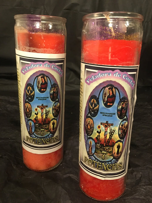 Prayer Candle ~7 Powers