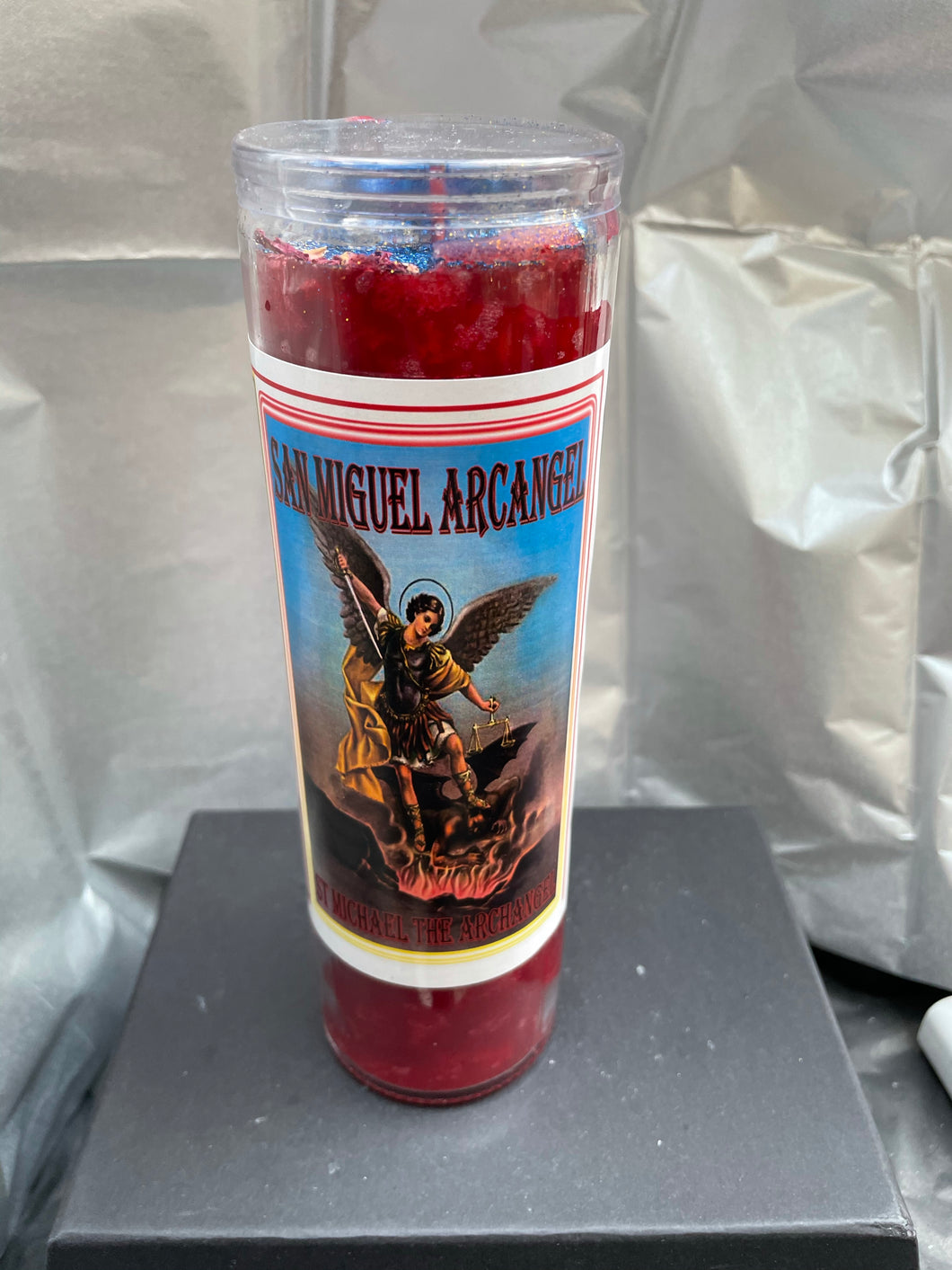 Arc Angel San Miguel Prayer Candle