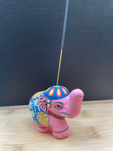 Load image into Gallery viewer, Elephant Incense Burner Pink