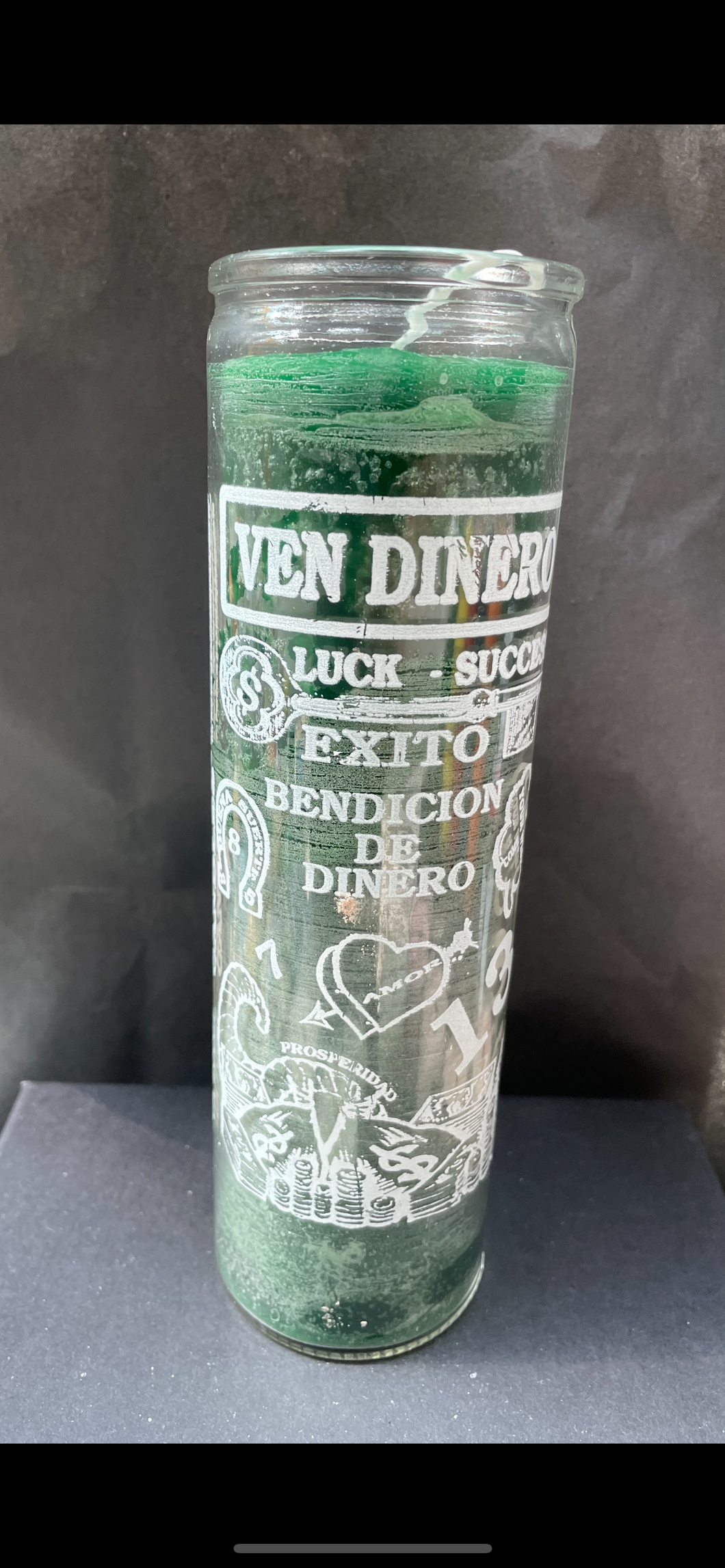 Ven Dinero Prayer Candle (Money Candle)
